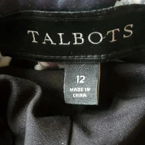 TALBOTS Birdcage Skirt Size 12 A-line - Picture 2 of 4